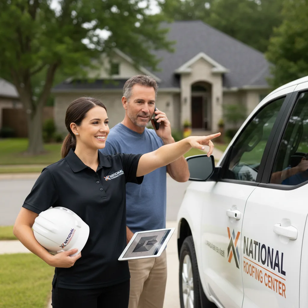 National Roofing Center customer support in Van Dyne