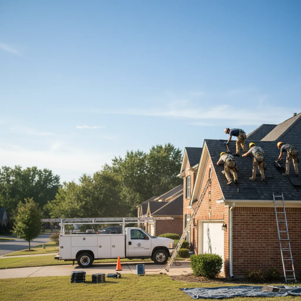 Roof Repair in Van Dyne